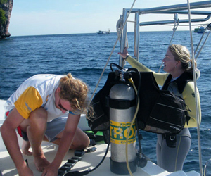 Scuba Diving Private Boat Phuket