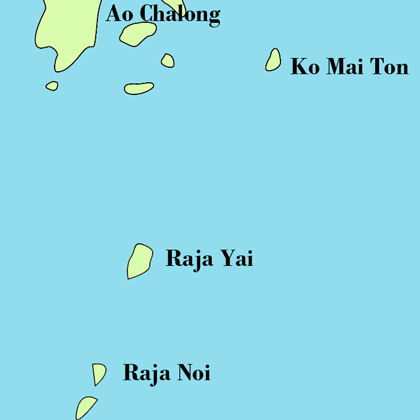 Racha Inseln Phuket Thailand Tagesausflug