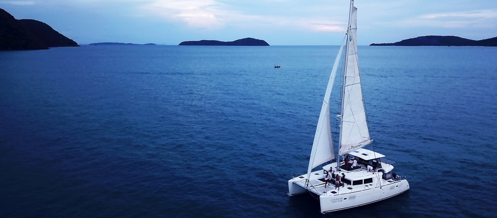 Phuket Segelyacht Charter Katamaran Lagoon 450 Saint Anna Segeltörn