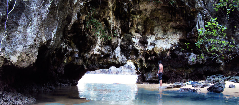 Thailand Segelyacht Privater Törn Krabi Ao Nang Rallay Beach