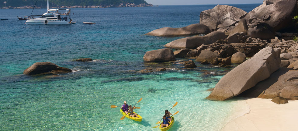 Tauchurlaub Similanen Inseln Thailand mit einer Segelyacht