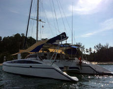 Phuket Charter Segelkatamaran Eric Jean