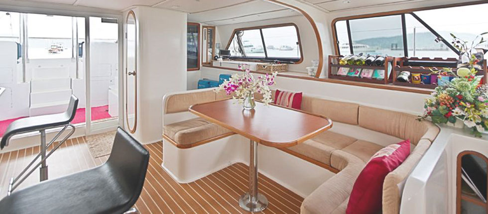 Phuket Segelyacht Charter Katamaran Cataleya Segeltörn